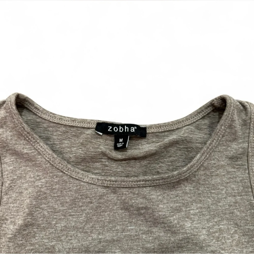 Women's Gray Tank Top workout size medium - Picture 2 of 5